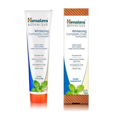 Crema Dental Himalya sin flúor