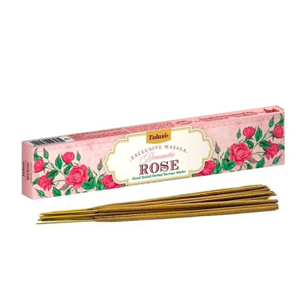 Incienso Tulasi Masala Rosas