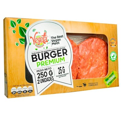 Burger Premim | 100% Vegana | Mundo Ecovital