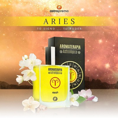 Loción Astrológica Aries, aromaterapia astrológica.