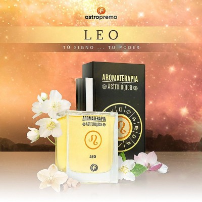 Loción Astrológica Leo, aromaterapia astrológica.
