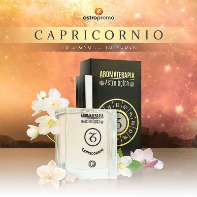 Loción Astrológica Capricornio, aromaterapia astrológica.