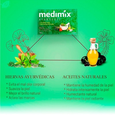 Jabón Medimix 18 Plantas | Mundo Ecovital
